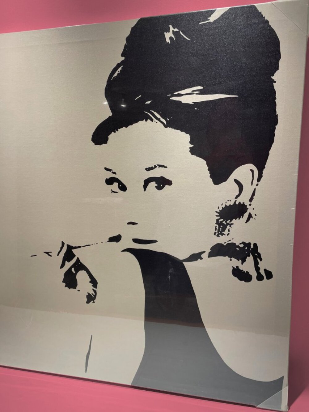 IKEA Audrey Hepburn Canvas Wall Art - Pjätteryd Breakfast at Tiffany’s Art